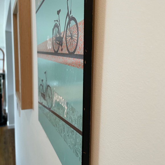 “enjoy the journey” wall hanging - Picture 3 of 5